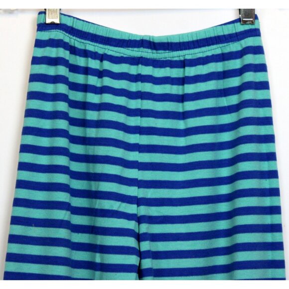 Vtg Zoodles 2pc Sweatshirt Leggings Polar Bear Snowflakes Stripes sz 14 Winter - Picture 10 of 13